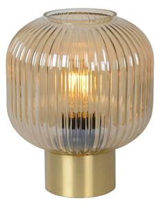 Lucide 45586/20/62 - Bordslampa MALOTO 1xE27/40W/230V beige/guld