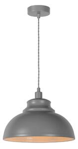 Lucide 34400/29/36 - Hängande lampa ISLA 1xE14/40W/230V grå