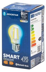 LED glödlampa FILAMENT G45 E27/4,5W/230V 2700-6500K - Aigostar