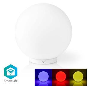 Nedis WIFILM10CWT - LED RGBW Justerbar ljusstyrka bordslampa SmartLife LED/5W/5V Wi-Fi