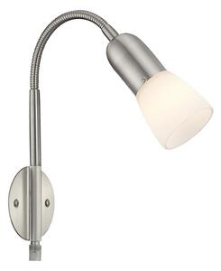 GLOBO 5453-1W - Flexibel liten lampa 1xE14/40W/230V