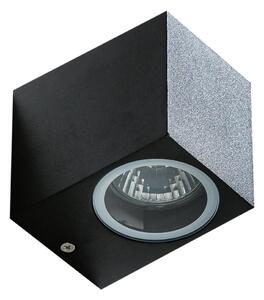 Azzardo AZ4267 - Utomhus vägglampa RIMINI 1xGU10/35W/230V IP54 fyrkant