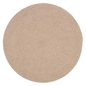 KAVE HOME Rodhe matta, rund - beige 100% PET