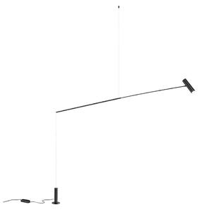 Redo 01-2695 - LED Dimbar golvlampa PICAS LED/12W/230V svart