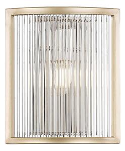 Zuma Line W0528-01A-V6AC - Vägglampa SERGIO 1xE14/60W/230V guld