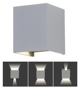 LED Utomhusvägglampa LED/5W/230V 3000K IP65 grå