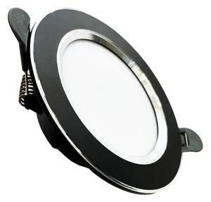 LED infälld belysning LED/7,5W/230V 4000K svart/silver