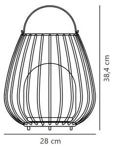 Nordlux - LED Ljusreglerad utomhus portable belysning JIM TO-GO LED/3W/3,7V IP54