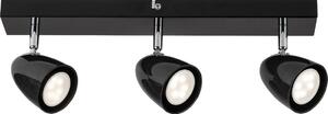 Rabalux 73019 - Spotlight PERICO 3xGU10/5W/230V svart