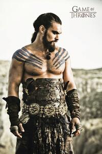 Konsttryck Game of Thrones - Khal Drogo, (26.7 x 40 cm)