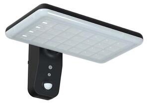 LED solcell väggbelysning med sensor LED/15W/3,2V 4000K/6000K IP65 svart