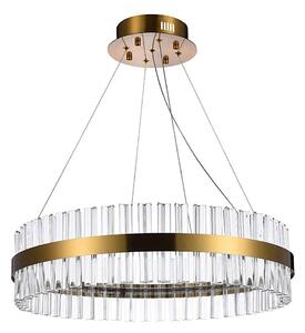 Azzardo AZ5261 - LED ljuskrona med textilsladd FRANCESCA LED/37W/230V diameter 60 cm