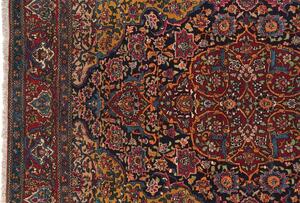 Isfahan silke varp Matta 142x215