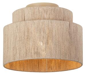 Japandi Taklampa Brun med Rep - Smille