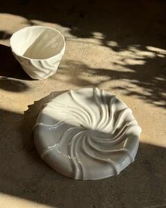 Atelier Marée - Tide Plate - Tallrikar - White - D17,5 cm
