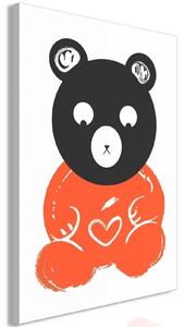 Tavla - Thoughtful Bear (1 Part) Vertical - Standard 20x30