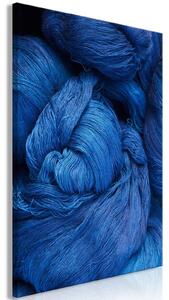 Tavla - Blue Worsted (1 Part) Vertical - Standard 80x120