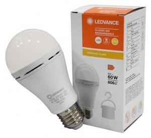 LED glödlampa RECHARGEABLE A60 E27/8W/230V 2700K - Ledvance