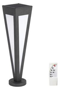 LED solcellslampa LED/2W/3,7V IP65 3000K svart