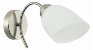 Vägglampa DONNA 1xE27/60W/230V nickel