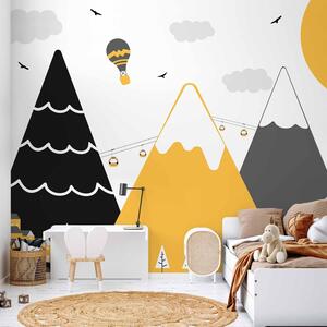 Fototapet - Adventure in the Mountains - Premium 200x140