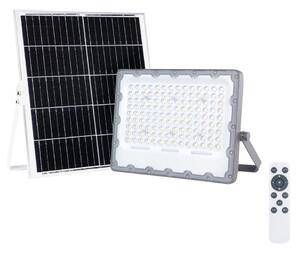 LED-strålkastare med solpanel FOCUS 100W/15000 mAh 3,2V 6000K IP65 + FK