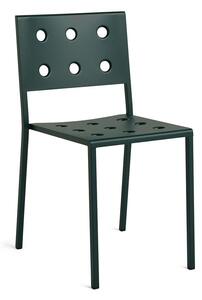 HAY - Balcony Dining Chair - Trädgårdsstol - Dark Forest - H81 x W44 x L52 cm