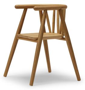 Oaklings - Storm Kid's Chair - Barnstol - Oak - W41 x D37 x H50 x SH30 cm