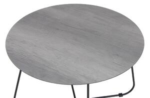 TAVERNY Bordsskiva 65cm Laminat Grå