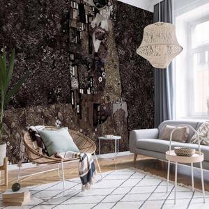 Fototapet - Klimt inspiration - Recalling Tenderness - Premium 100x70