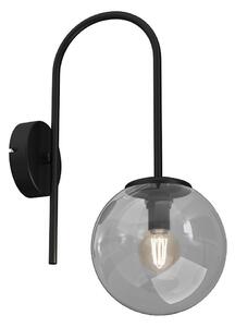 Vägglampa CAMBRIDGE 1xE14/60W/230V svart