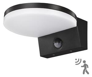 Top Light - LED Utomhus vägglampa med sensor LED/15W/230V IP65 svart