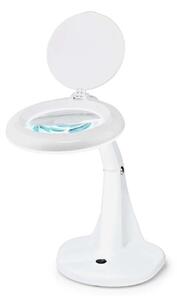 Nedis MAGL1WT - LED bordslampa med en magnifier LED/6,5W/230V 6500K