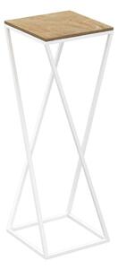 Blomställ 70x24 cm vit