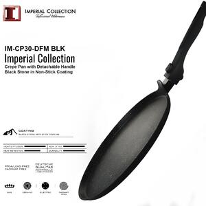 Imperial Collection 30 cm Crepe Pan med avtagbart handtag