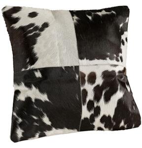 COWHIDE MULTI Cushioncover - Black 60x60cm