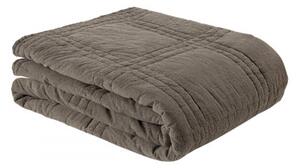 CAPRICE Bedspread - Taupe 160x260cm