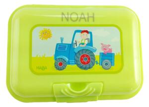 Lunchbox med namn - Traktor