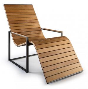 GARDEN Sun Chair - Teak / Antracit
