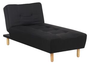 Alsten Schäslong 163 cm - Svart/Ljust trä