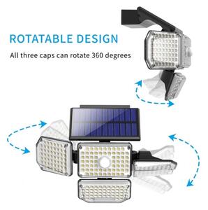 Brilagi - LED solcell väggbelysning med sensor WALLIE LED/5W/5,5V IP65