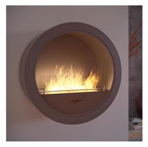 InFire - Wall BIO fireplace diameter 70 cm 3kW svart