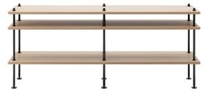 Carl Hansen - BM0253 150 x 60 cm, Vitoljad Ek - Hyllor - Børge Mogensen - Träfärgad - MDF/Metall/Trä