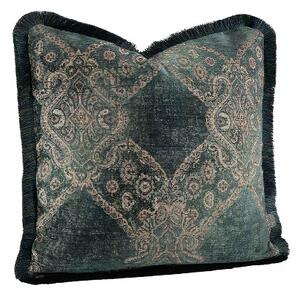 MIRALAGO PAISLEY Cushioncover with fringe - Apatit 50x50cm