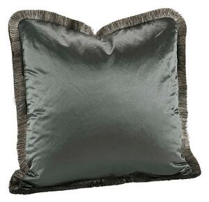 DORSIA Cushioncover with fringe - Grey 60x40cm