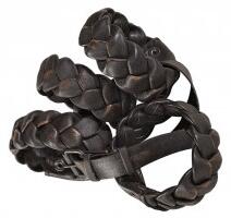 NAPKIN RING Woven leather