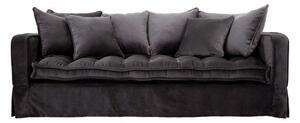 GREENWICH Sofa 3-seat - Velvet Iron Grey