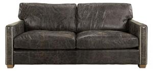 VISCOUNT Sofa, 2-s - Leather Fudge