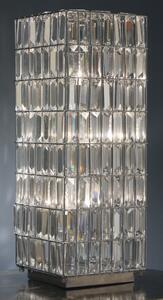 Bordslampa Janna 57cm Silver/Glas