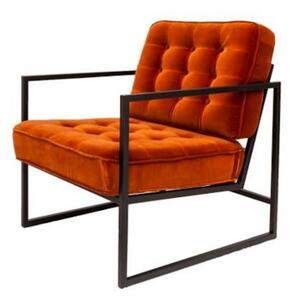 FIONA Chair - Black / Retro Orange
